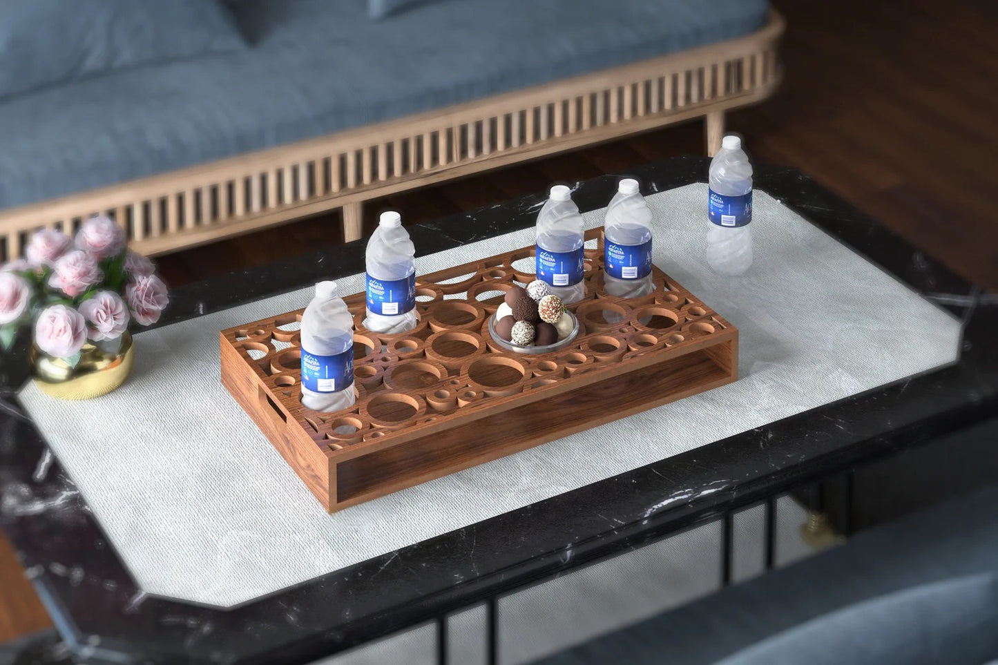 Bubbles Serving Tray