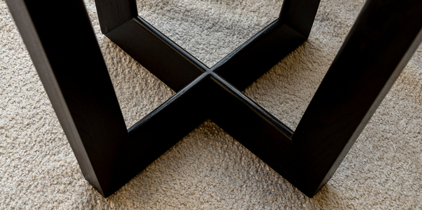 Misk Wooden End Table