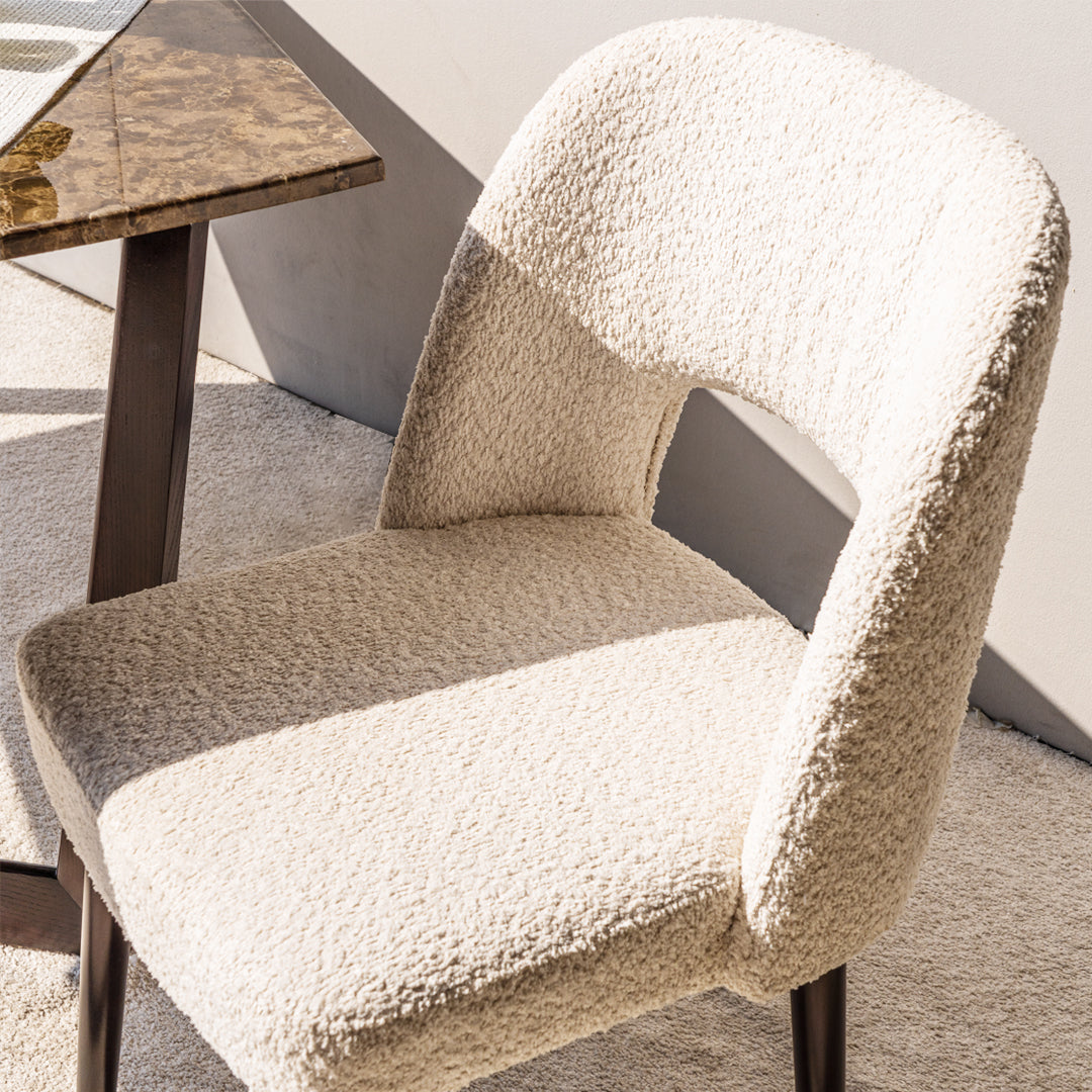 Amira Boucle Dining Chair