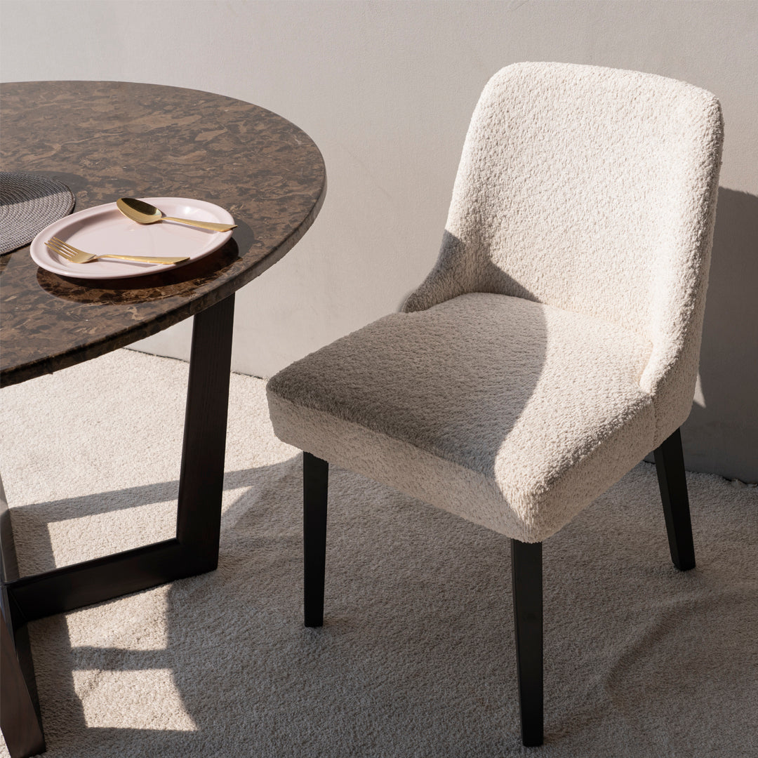 Raya Boucle Dining Chair