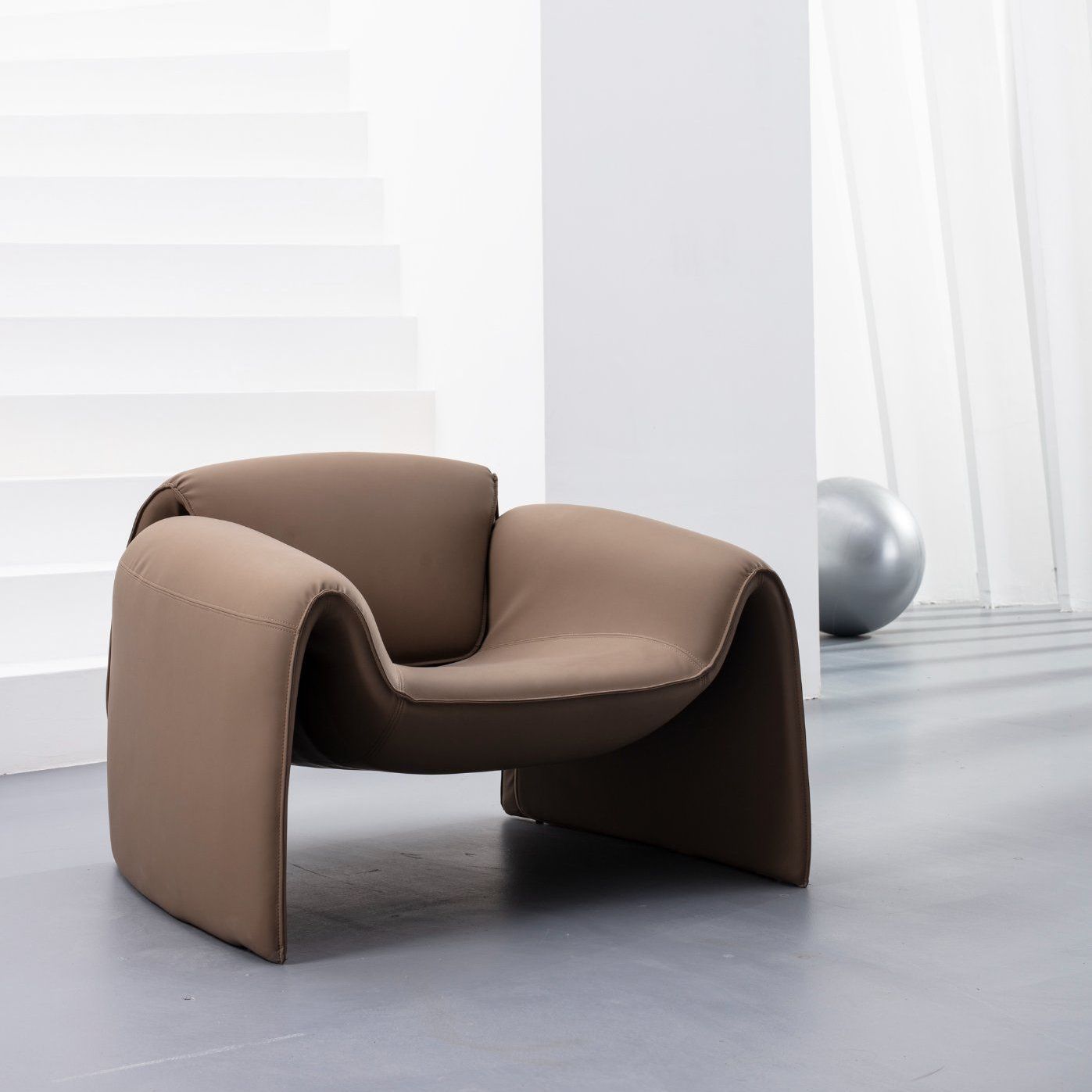 ORRO Tan Accent Chair