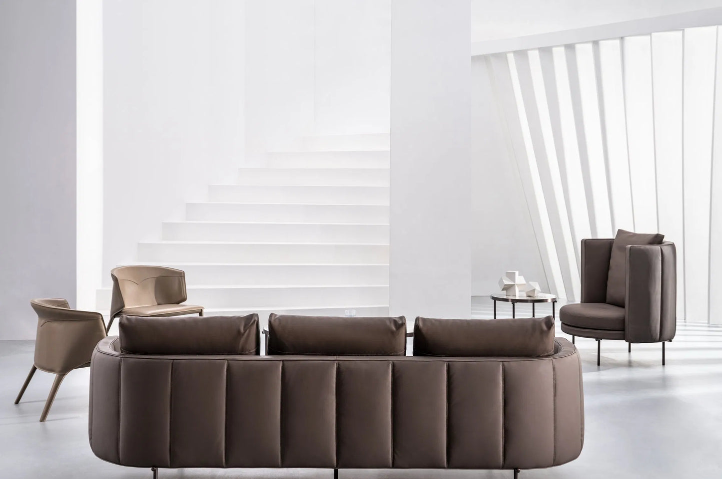 ORRO Leather Sofa