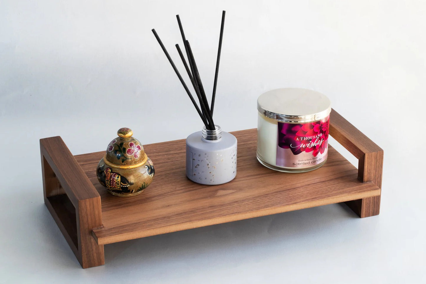 Multipurpose Walnut Tray