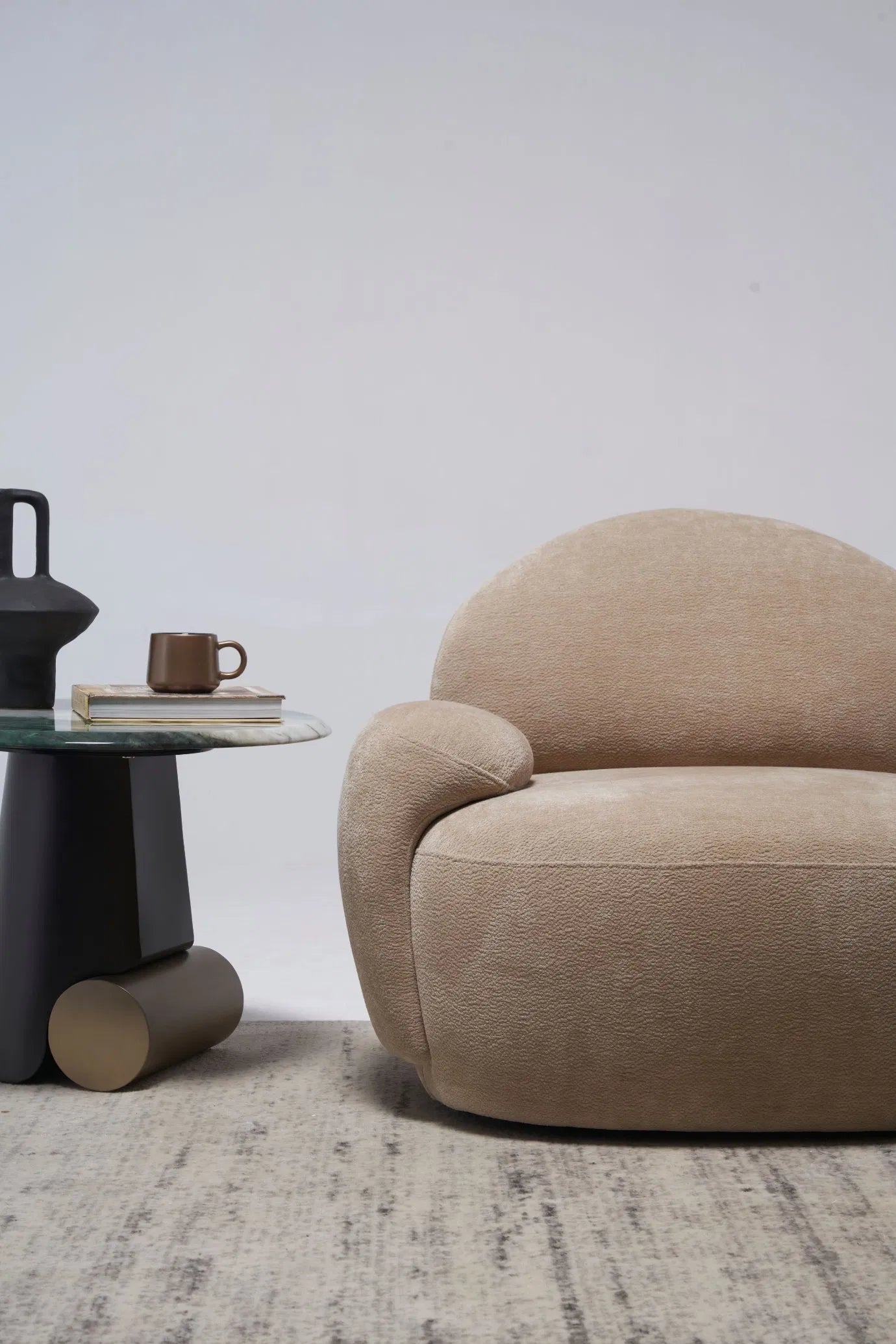 ORRO Coffee Accent Chair