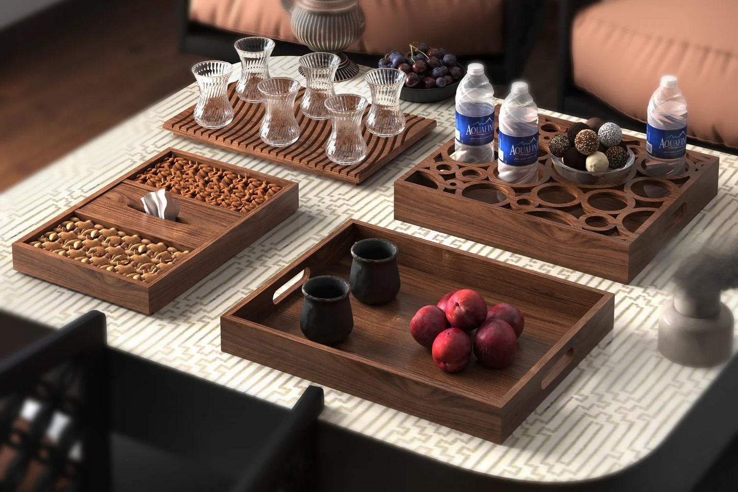 Walnut Set 21