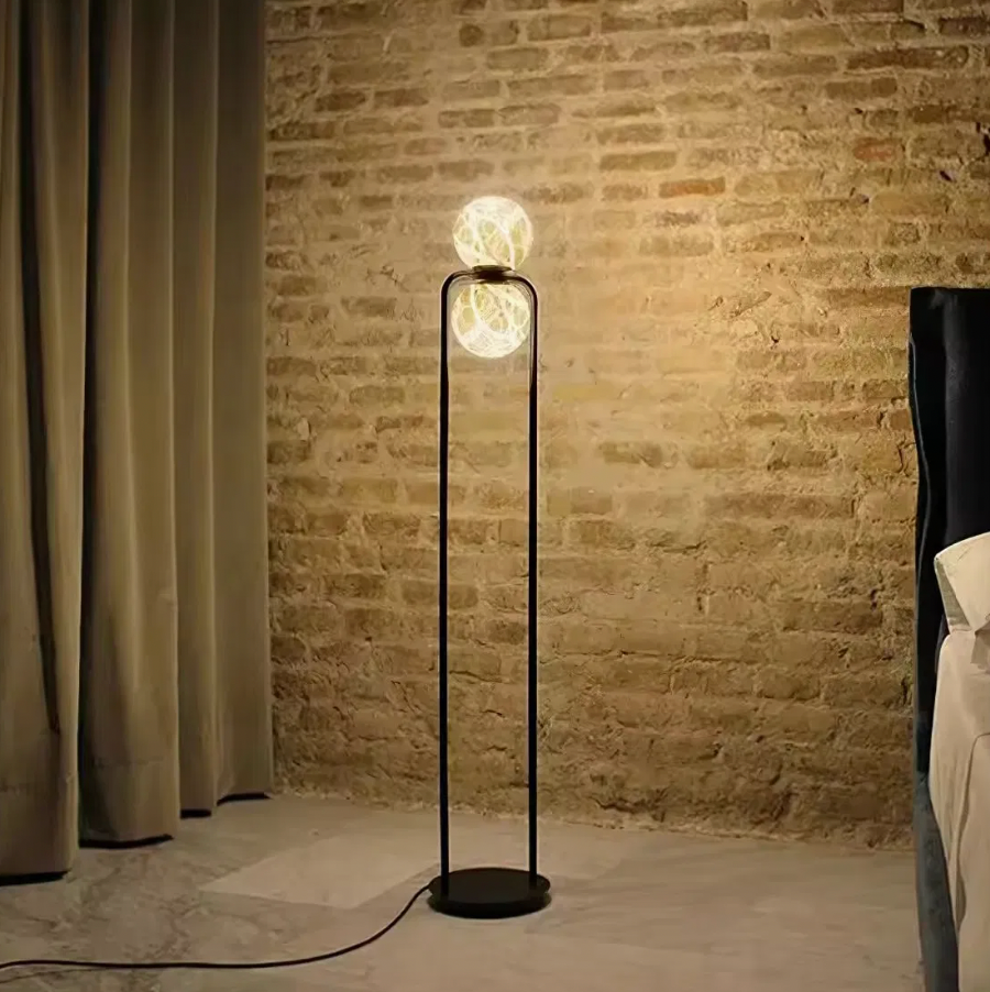 Veined Bulb Floor Lamp