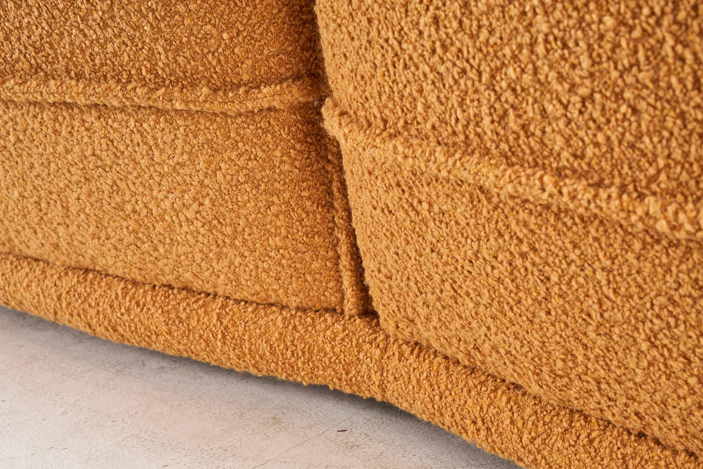 ORRO Orange Cloud Boucle Sofa