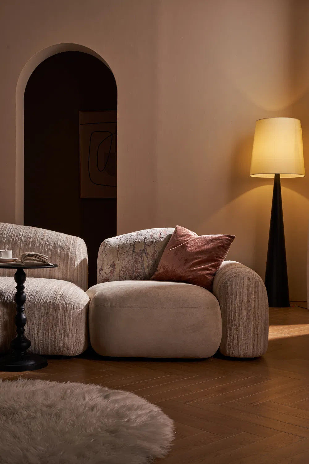 ORRO Textured Sofa