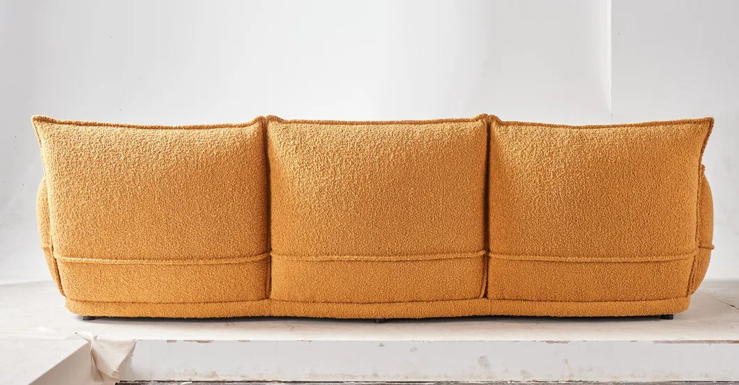 ORRO Orange Cloud Boucle Sofa
