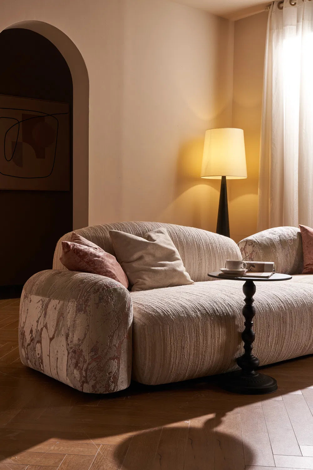 ORRO Textured Sofa