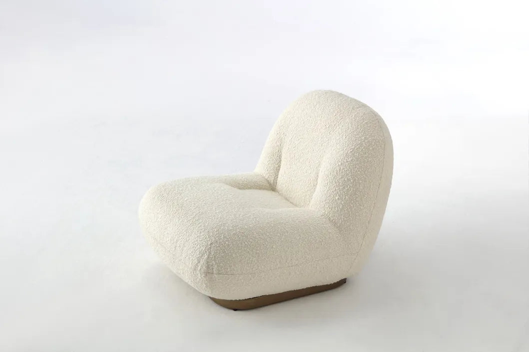 ORRO Snow Boucle Accent Chair