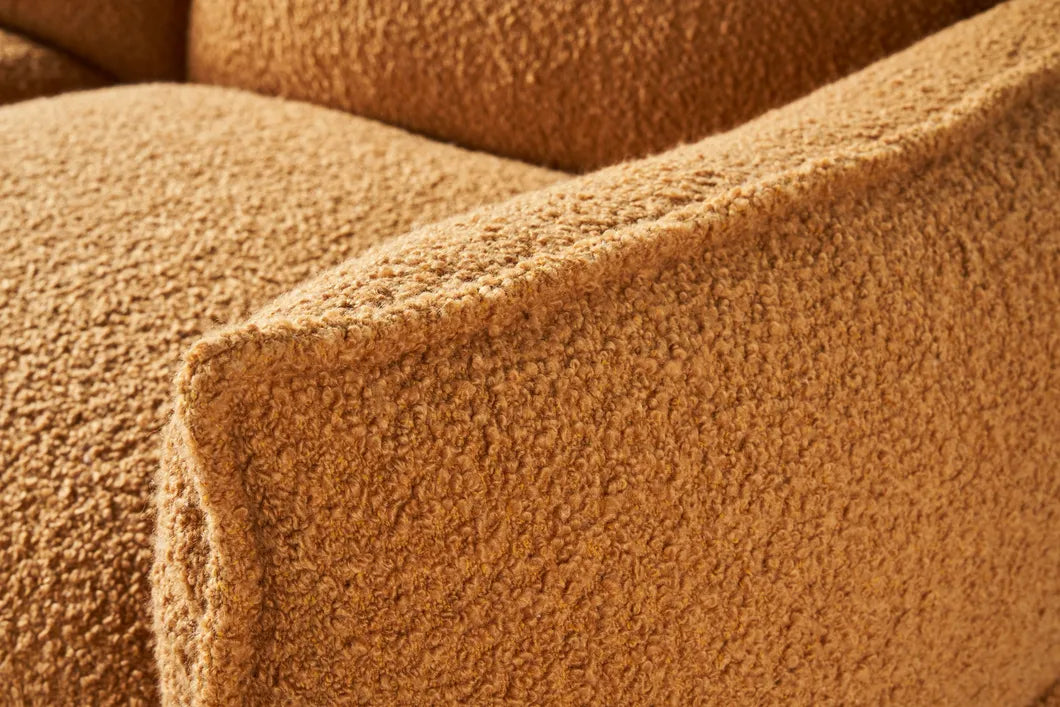 ORRO Orange Cloud Boucle Sofa