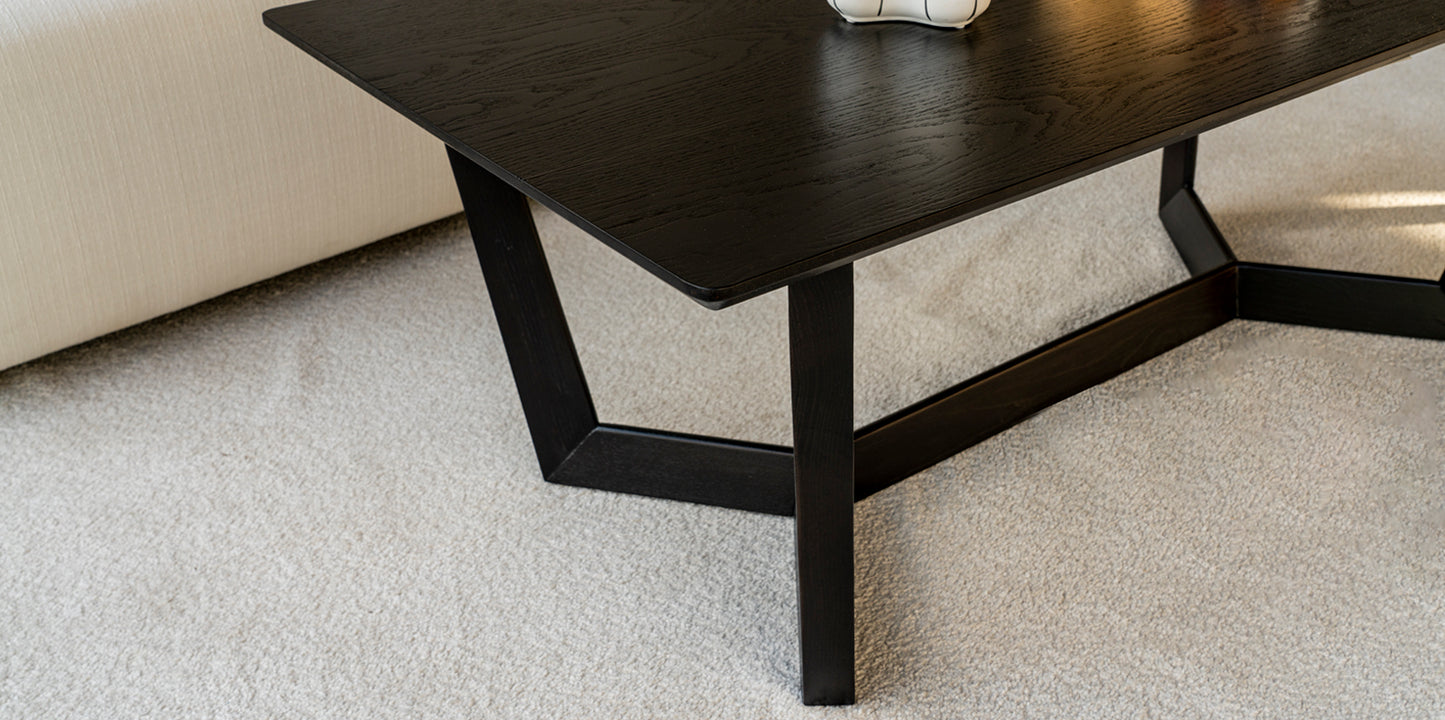 Misk Wooden Coffee Table