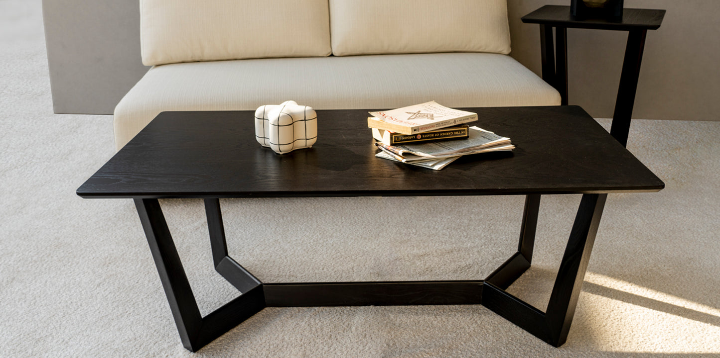 Misk Wooden Coffee Table