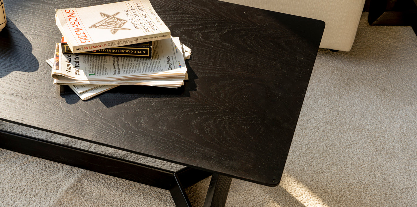 Misk Wooden Coffee Table
