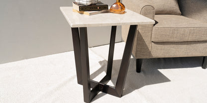 Misk Marble End Table