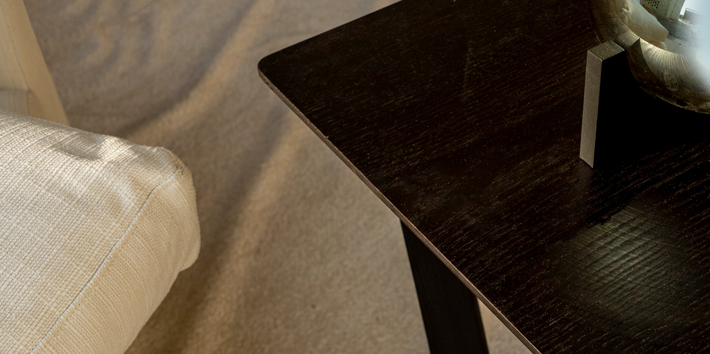 Misk Wooden End Table