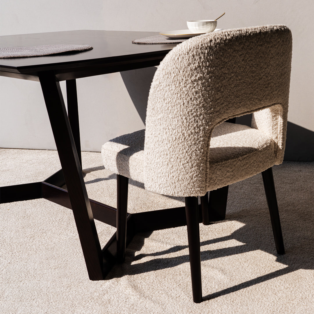Amira Boucle Dining Chair