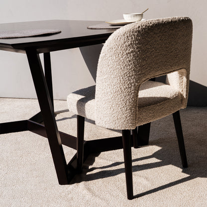 Amira Boucle Dining Chair