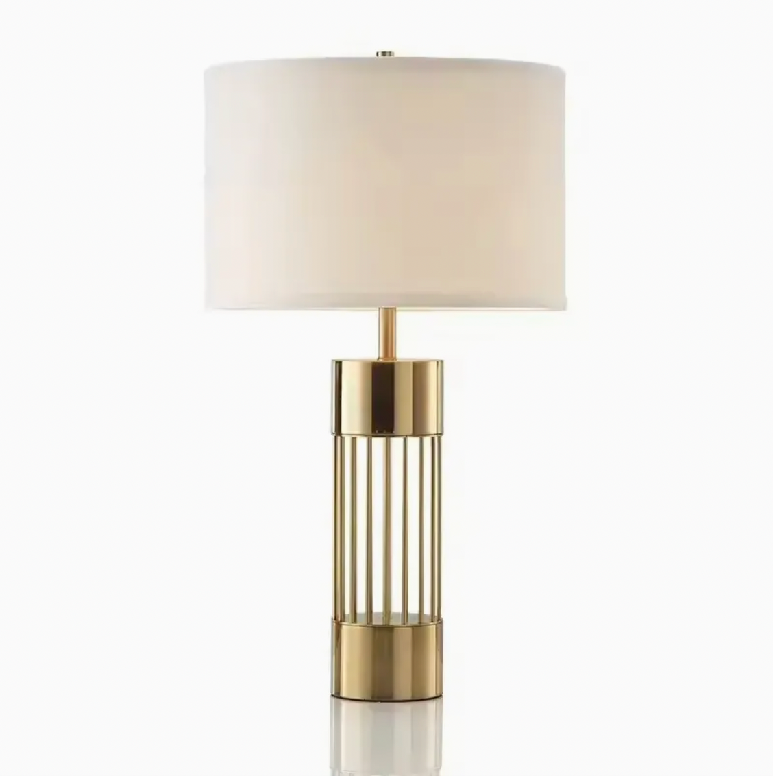 Fluted Table Lamp