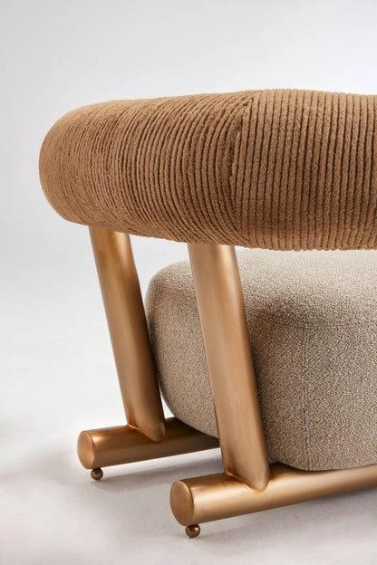 ORRO Two Tone Accent Chair