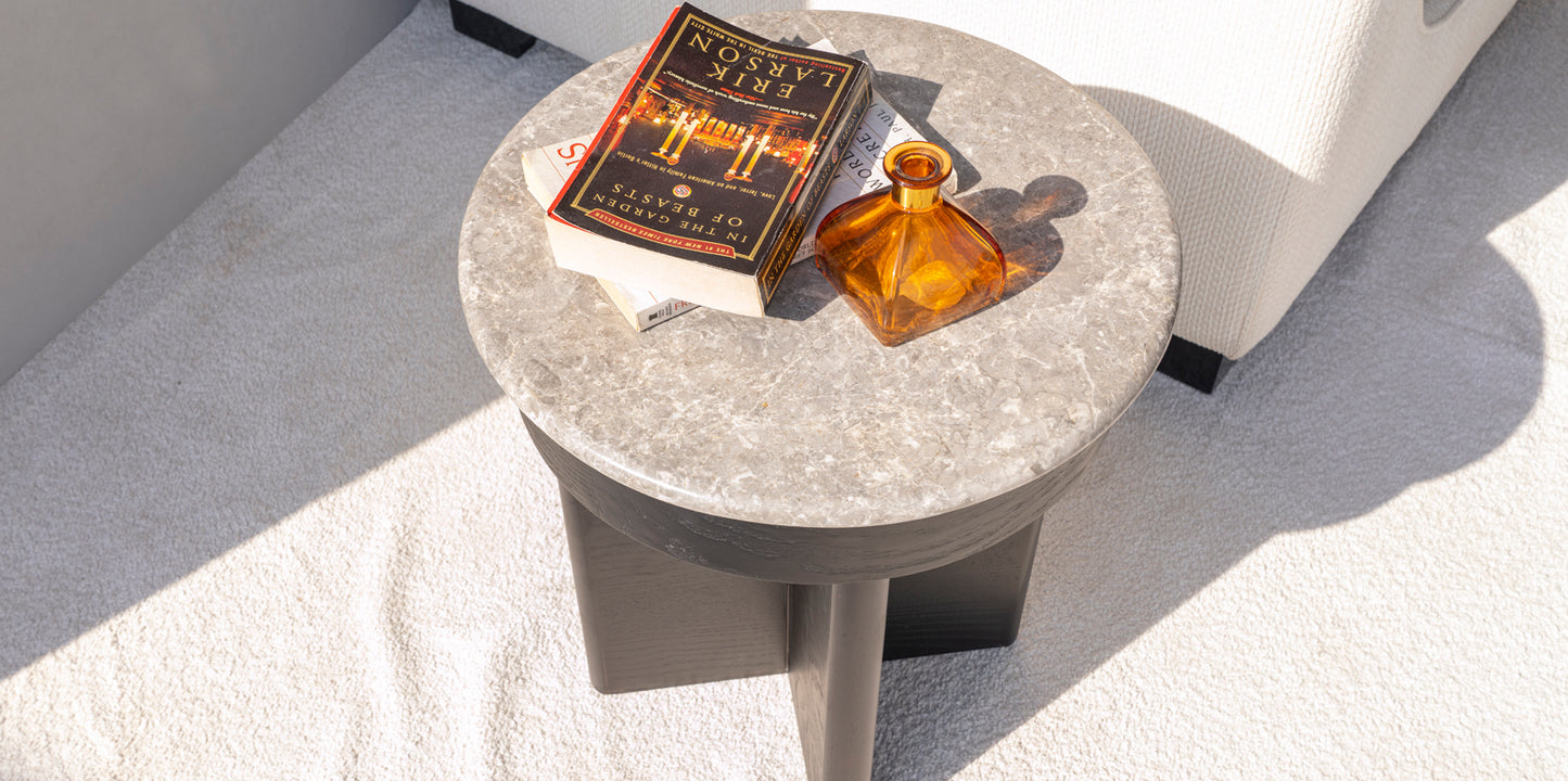 Rimal Marble End Table