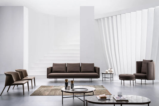 ORRO Leather Sofa