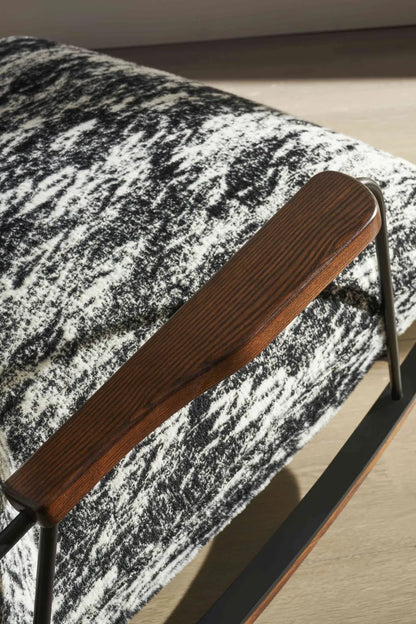 ORRO B&W Rocking Chair
