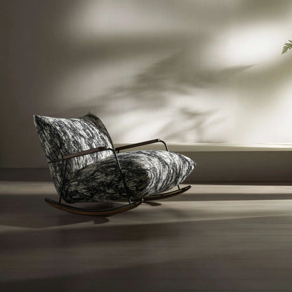 ORRO B&W Rocking Chair