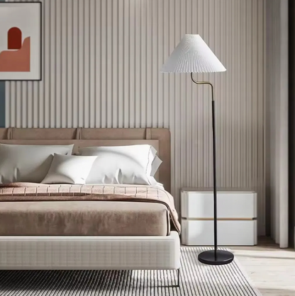 Pleated Floor Lamp
