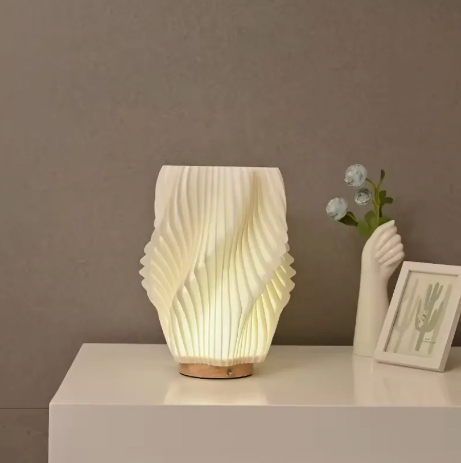 Pleated Table Lamp
