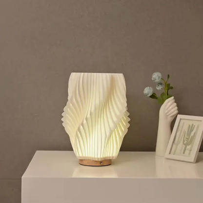 Pleated Table Lamp