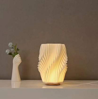 Pleated Table Lamp