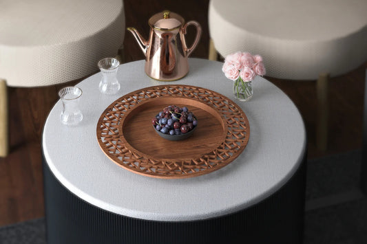 Round Serving Tray