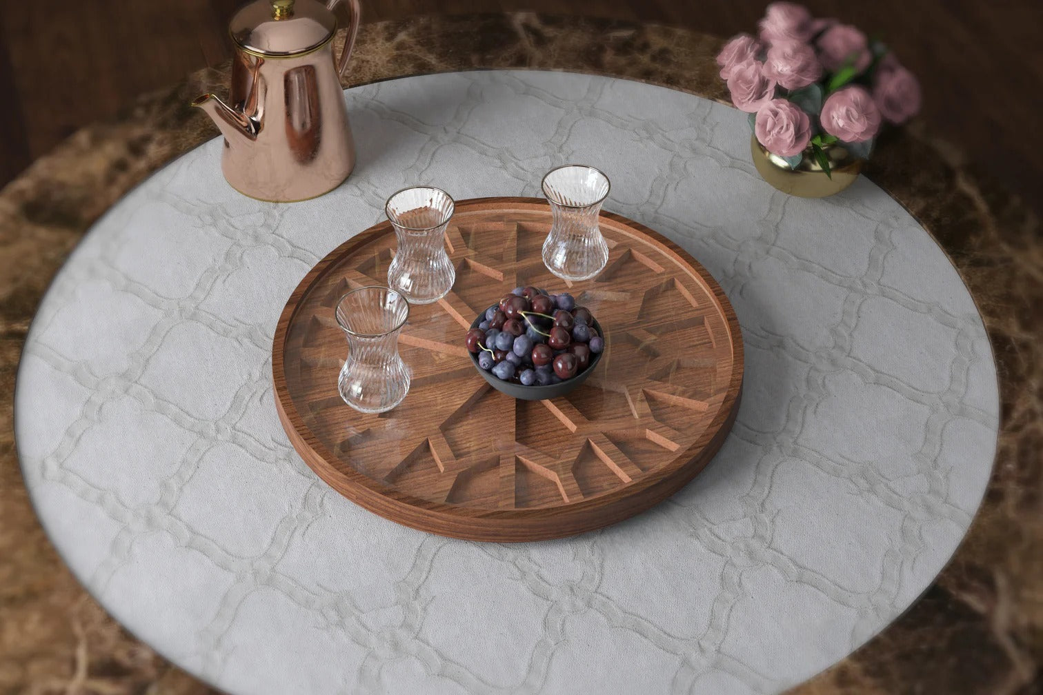 Tray Dubai Wooden