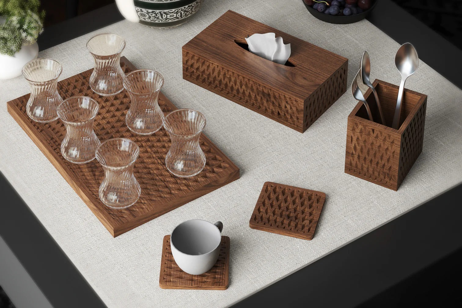 Luxury Wooden Home Set