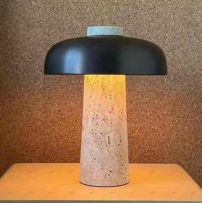 Travertine Stone Lamp