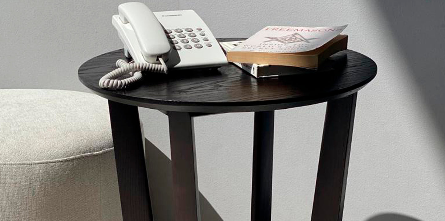 Hanan Wooden End Table