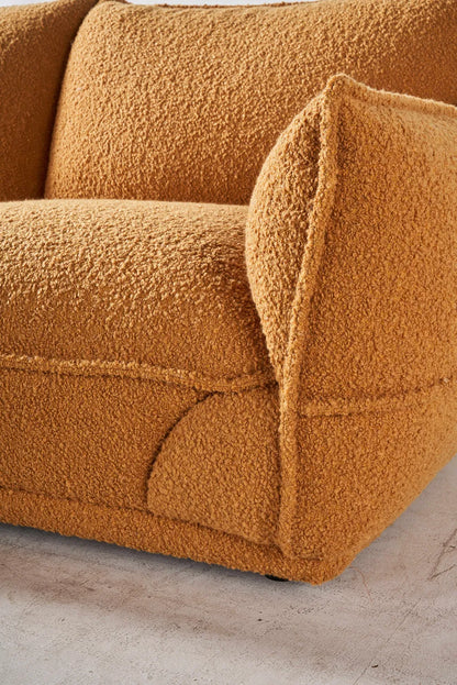 ORRO Orange Cloud Boucle Sofa