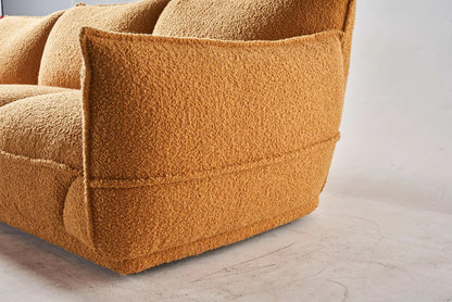 ORRO Orange Cloud Boucle Sofa